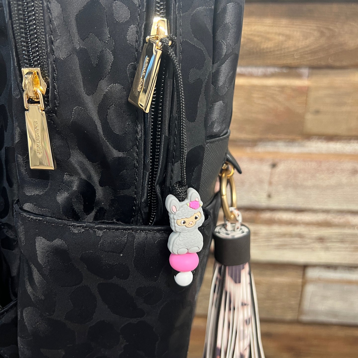Llama Zipper Charm